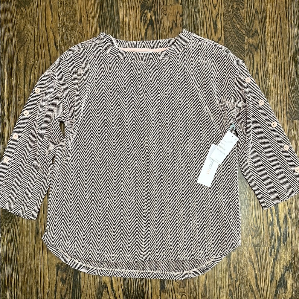 Liz Claiborne Chevron Sweater Medium